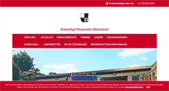 Desktop Screenshot of ffw-obernbreit.de